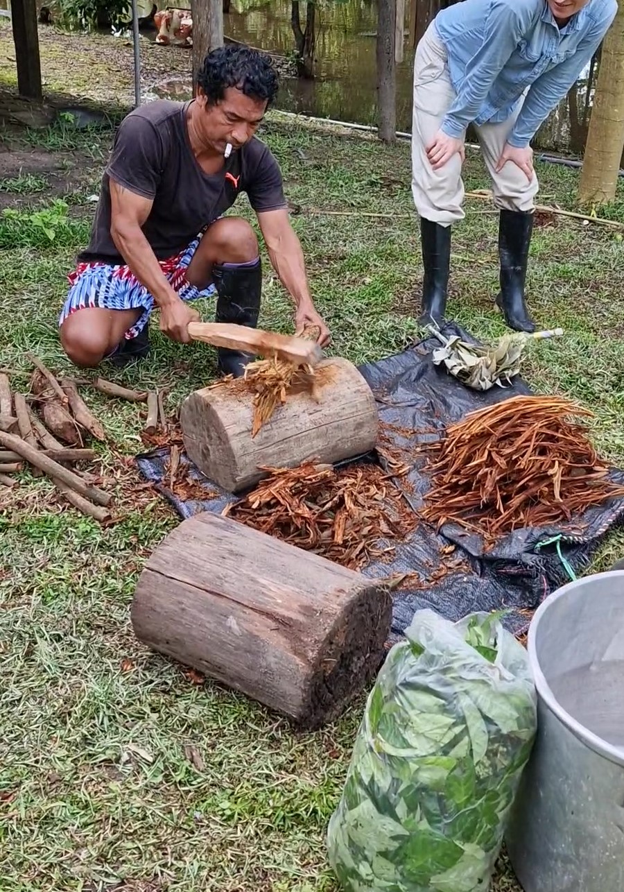 Teilnehmer in der Zeremonie